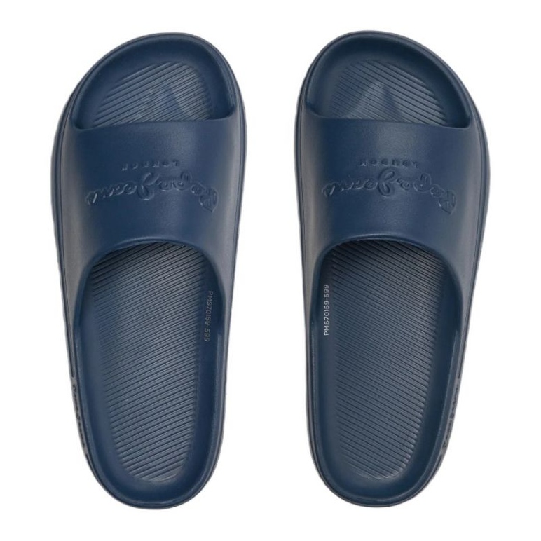 Tongs Pepe Jeans Beach Slide M PMS70159 bleu 1
