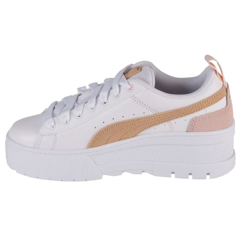 Chaussures Puma Mayze Wedge Pastel 388566 02 blanche 1 Chaussures Puma Mayze Wedge Pastel 388566 02 blanche 1