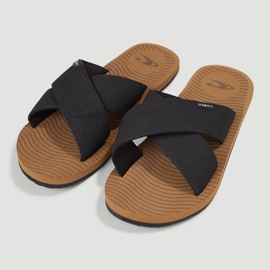 ONeill Claquettes O'Neill Koosh Cross Over Bloom 92800613658 le noir 1