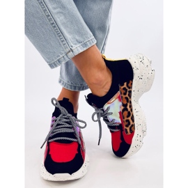 Agnès Red baskets multicolore 1