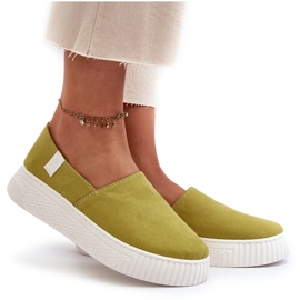 Big Star Baskets à plateforme pour femmes NN276008 Système de mousse à mémoire de forme Lime vert 8
