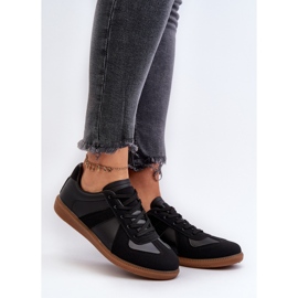 Baskets basses femme noir Braidn le noir 2