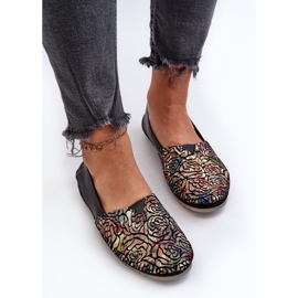 Ballerines En Cuir Femme Maciejka 1930B-01 Noir le noir 4