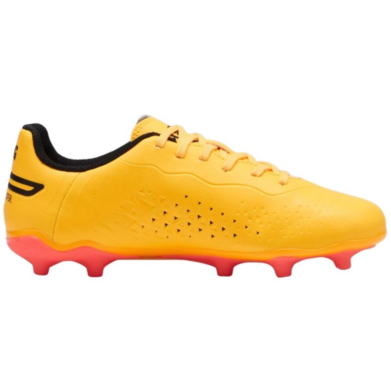 Chaussures de football Puma King Match FG/AG 107573 05 jaune 1