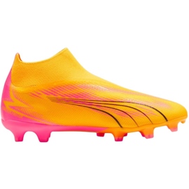 Chaussures de football Puma Ultra Match+ Ll FG/AG M 107759 03 jaune 1