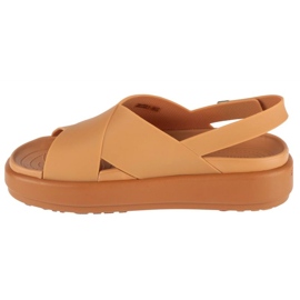 Sandales Crocs Brooklyn Luxe Strap W 209407-2U3 brun 1