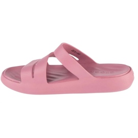 Crocs Getaway Strappy Sandal W 209587-5PG tongs rose 1