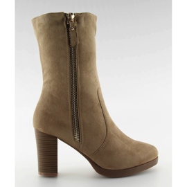 Boots daim femme J28 kaki 1