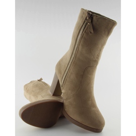 Boots daim femme J28 kaki 2