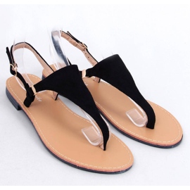 Lapey Tongs noires le noir 1