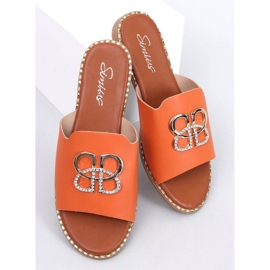 Tongs femme Lafite Orange 1