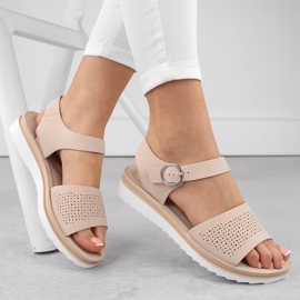 Sandales ajourées roses femme Sergio Leone SK082H 2