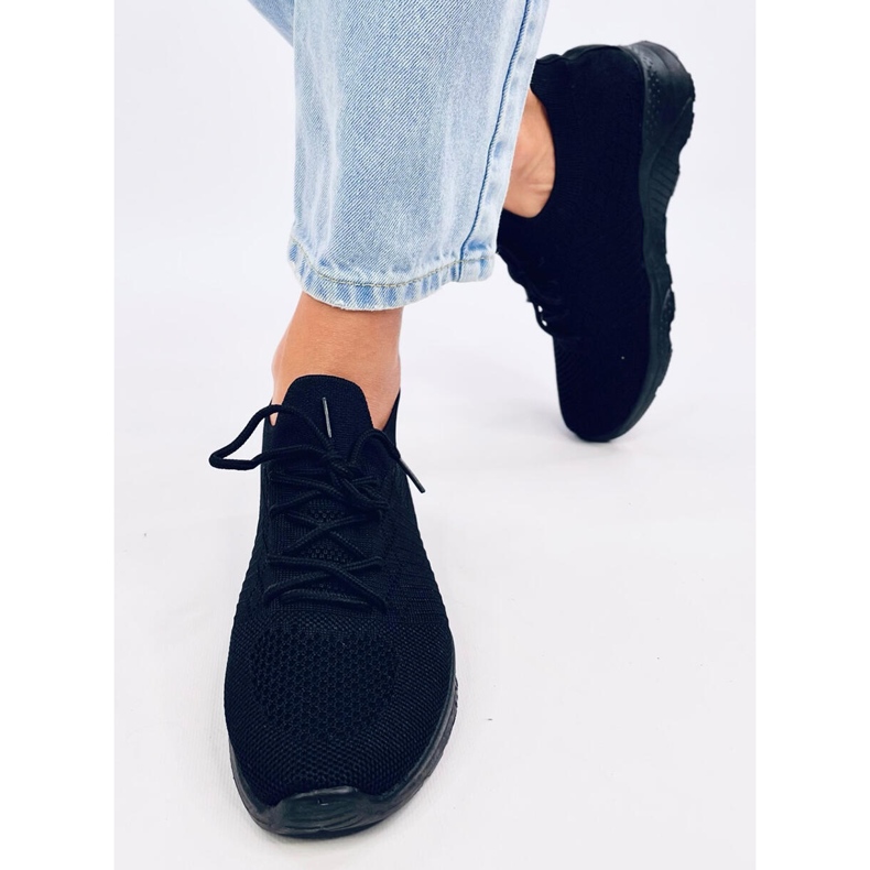 Chaussures de sport chaussettes Tutto Allblack noir 1