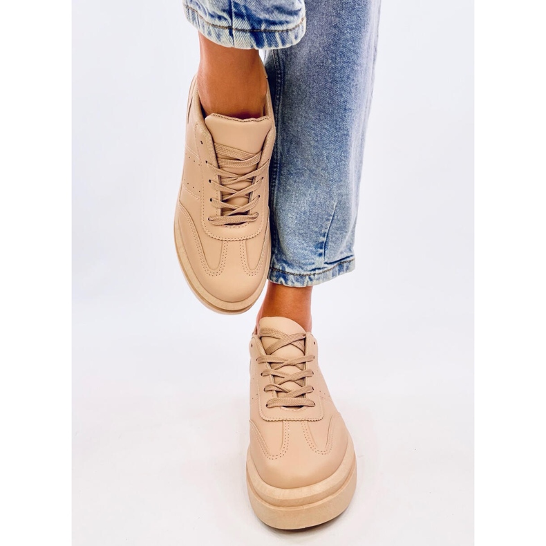 Baskets Cassual Rune Kaki beige 1