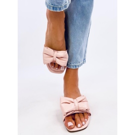 Babouches Mili roses à nœud 1