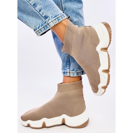 Chaussettes Nova Khaki beige 2