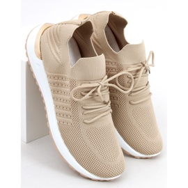 Baskets chaussettes Lars D.BEIGE 2