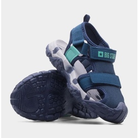 Sandales Big Star NN374232 bleu 1 Sandales Big Star NN374232 bleu 1