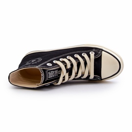 Baskets hautes pour femmes Big Star NN274283 noir le noir 2 Baskets hautes pour femmes Big Star NN274283 noir le noir 2