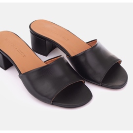 Marco Shoes Tongs Puerto Rey le noir 2