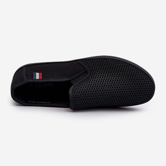 Baskets Ajourées Homme Noir Koboru 1