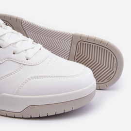 Baskets pour hommes en cuir écologique blanc Radikalle 2