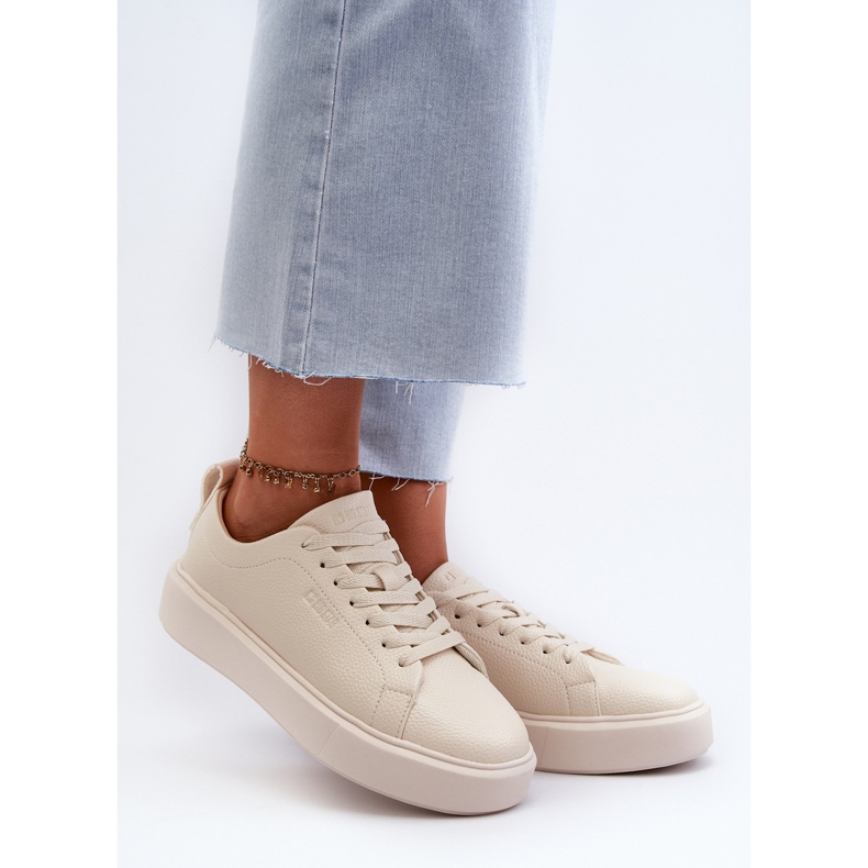 Baskets légères pour femmes Big Star NN274321 système de mousse à mémoire de forme Beige 2