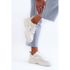 Baskets Big Star pour femmes NN274357 Système de mousse à mémoire de forme Blanc blanche 3