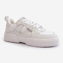 Baskets Big Star pour femmes NN274357 Système de mousse à mémoire de forme Blanc blanche 5