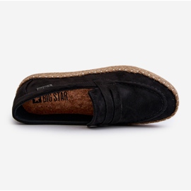 Espadrilles en daim écologique pour hommes Big Star NN174046 Noir le noir 3