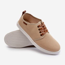 Baskets pour hommes Big Star NN176001 système de mousse à mémoire de forme Beige 2