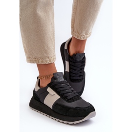 Baskets pour femmes sur la plateforme Big Star NN274502 système de mousse à mémoire de forme noir le noir 4