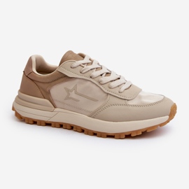 Baskets pour hommes Big Star NN174067 système de mousse à mémoire de forme Beige 5