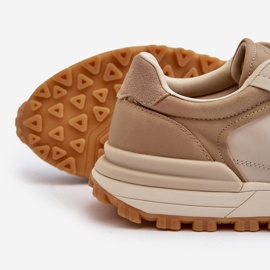Baskets pour hommes Big Star NN174067 système de mousse à mémoire de forme Beige 3