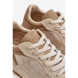 Baskets pour hommes Big Star NN174067 système de mousse à mémoire de forme Beige 4