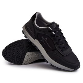 Baskets pour hommes Big Star NN174069 système de mousse à mémoire de forme noir le noir 8