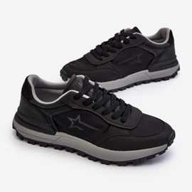 Baskets pour hommes Big Star NN174069 système de mousse à mémoire de forme noir le noir 7