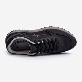 Baskets pour hommes Big Star NN174069 système de mousse à mémoire de forme noir 1