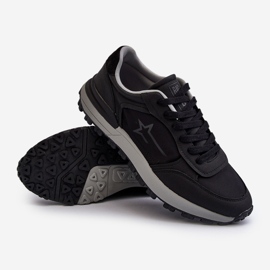 Baskets pour hommes Big Star NN174069 système de mousse à mémoire de forme noir 2