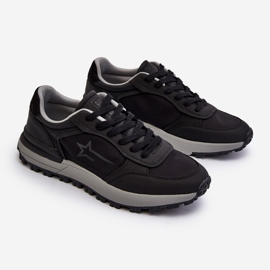 Baskets pour hommes Big Star NN174069 système de mousse à mémoire de forme noir le noir 3