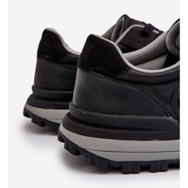 Baskets pour hommes Big Star NN174069 système de mousse à mémoire de forme noir le noir 4
