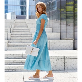 Tongs Ferrei en caoutchouc blanc 1