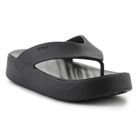 Crocs Getaway Platform Flip Noir 209410-001 tongs le noir 1