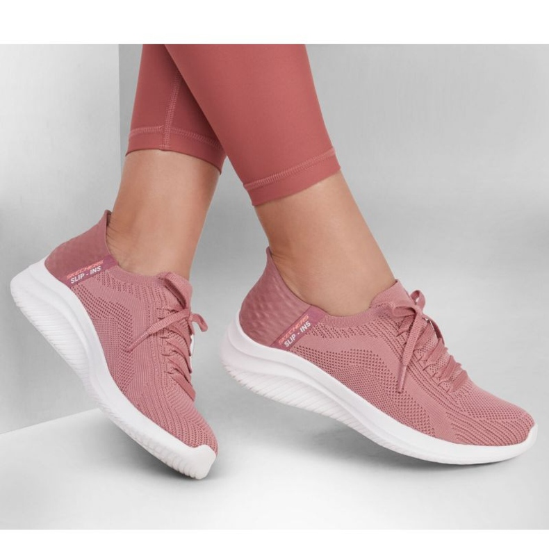 Skechers Brillian Path 149710 chaussures Mve rose 1