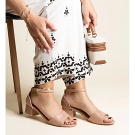 Sandales à talons hauts Kinsela classiques beige foncé 1