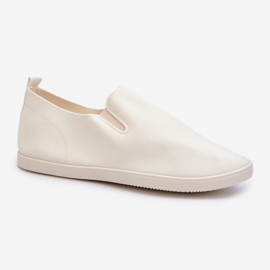 Baskets à enfiler pour femme Beige Lovinia 1