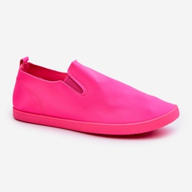 Baskets à enfiler pour femmes fuchsia Lovinia rose 1