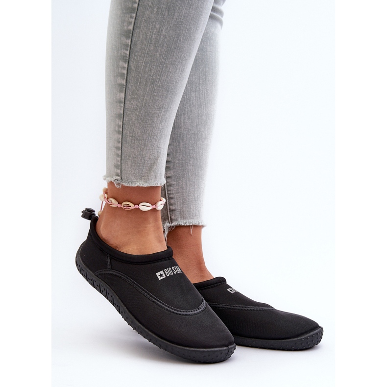 Chaussures d'eau pour femmes noires Big Star NN274A801 le noir le noir 2 Chaussures d'eau pour femmes noires Big Star NN274A801 le noir le noir 2