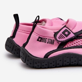 Chaussures d'eau pour enfants rose Big Star NN374465 roses et violets 2