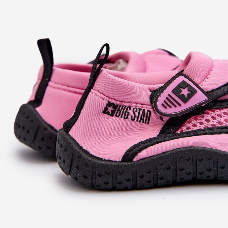 Chaussures d'eau pour enfants rose Big Star NN374465 roses et violets 2